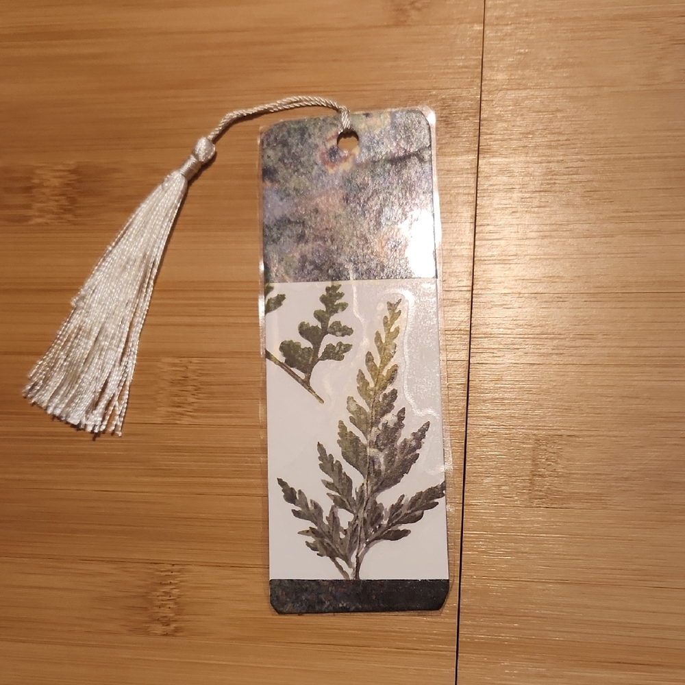 10/$20 Botanical Bookmark with Tassel
